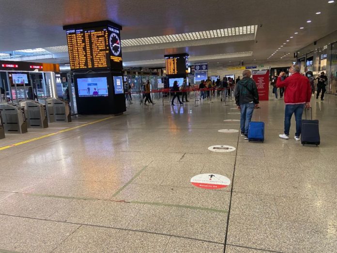EMERGENZA CORONAVIRUS FASE 2 SITUAZIONE STAZIONE TERMINI AUMENTO DEL NUMERO DEI TRENI
