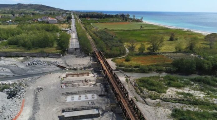 Calabria, riavviati lavori ricostruzione ponte Allaro a Caulonia
