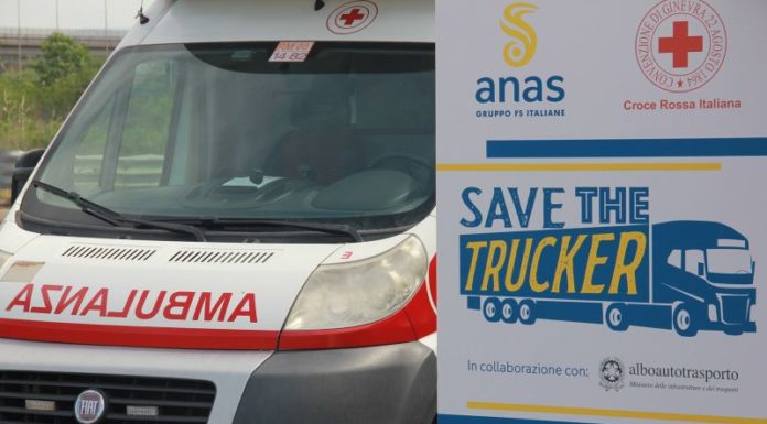 Anas e Croce Rossa per sicurezza autotrasportatori
