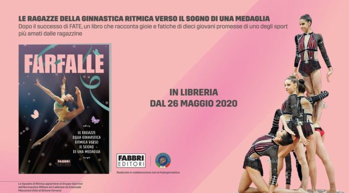 Le azzurre della ritmica fra foto e racconti, esce “Farfalle”