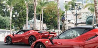 “Le grand rendez-vous” di Lelouch con Leclerc e la SF90 Stradale