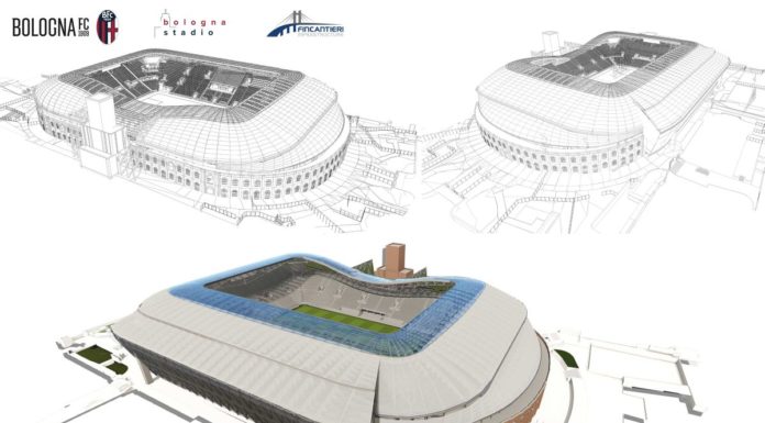 Accordo Bologna Stadio-Fincantieri Infrastructure per il nuovo Dall’Ara