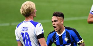 Lukaku-Lautaro in gol, Inter batte Sampdoria 2-1