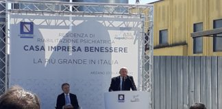 Campania, De Luca inaugura ‘Casa impresa benesserè