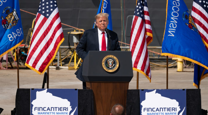 Fincantieri, Trump visita Marinette Marine in Wisconsin