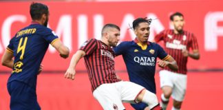 Il Milan batte 2-0 la Roma e corre verso l’Europa