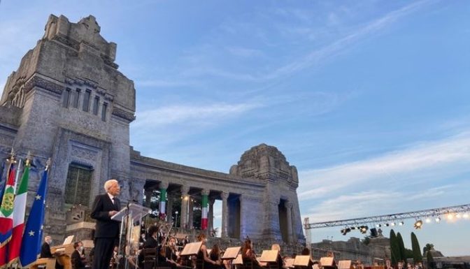 Mattarella a Bergamo per vittime Covid “coraggio e fiducia”
