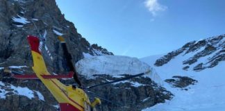 Aosta, recuperato il corpo dell’alpinista caduto in un crepaccio