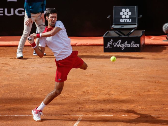 Novak Djokovic Foro Italico
