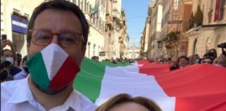Centrodestra in piazza a Roma: “Serve un nuovo Governo”