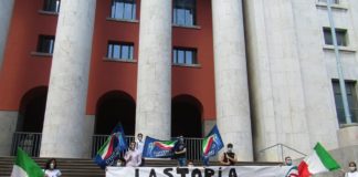 Blitz a palazzo Poste Palermo, Gioventù Nazionale “giù mani da monumenti”