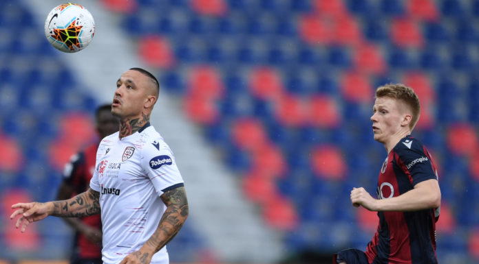 Bologna-Cagliari 1-1, Simeone risponde a Barrow