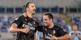 Tris del Milan all’Olimpico, la Lazio ora a -7 dalla Juventus