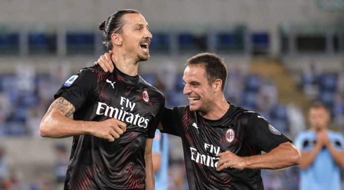 Tris del Milan all’Olimpico, la Lazio ora a -7 dalla Juventus