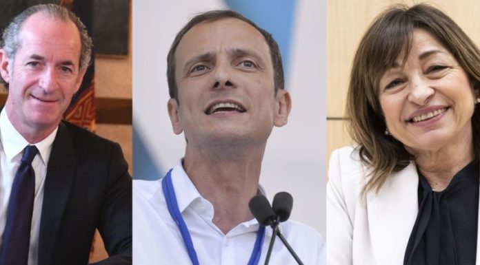 Sondaggi, i governatori più amati Zaia, Fedriga e Tesei