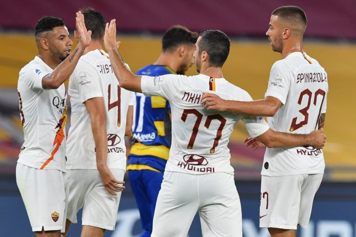 Roma-Parma serie A