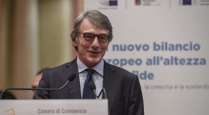 Sassoli “Dall’Ue fiducia nell’Italia ma non agisca come prima del Covid”