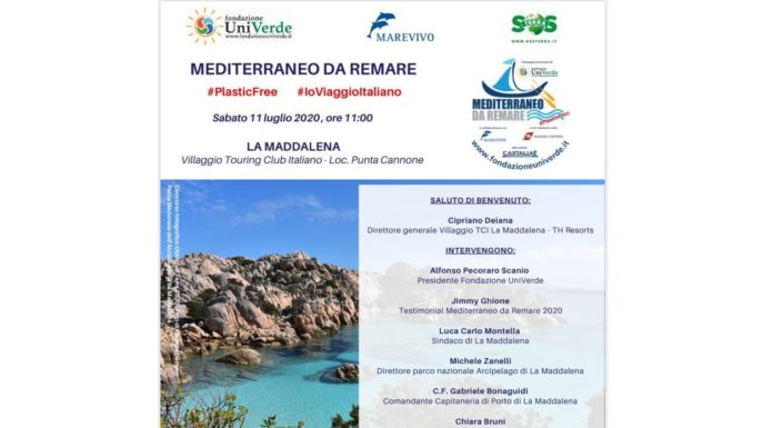 Torna “Mediterraneo da remare”, Pecoraro Scanio “Stop plastica a mare”