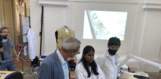 Restauro degli Arazzi fiamminghi di Marsala, visite al cantiere