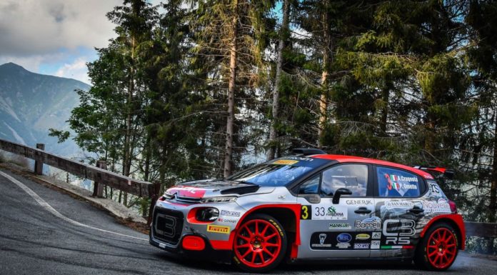 Al Rally del Casentino bis per la Citroèn C3 R5 e Andrea Crugnola