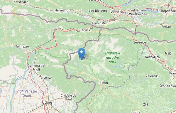 Sisma di magnitudo 4.2 al confine tra Italia e Slovenia