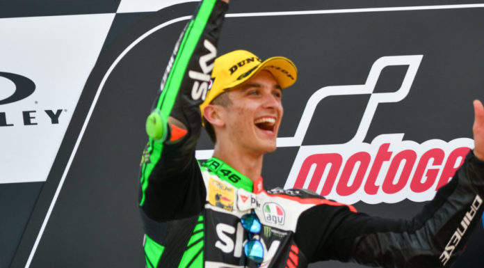 Trionfo per Luca Marini nel Gp di Spagna di Moto2