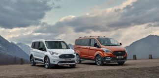 Ford, gamma Active anche per Tourneo e Transit Connect
