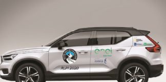 Tre Volvo plug-in hybrid per la spedizione Alpi 2020