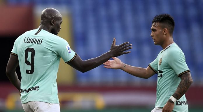 Doppietta Lukaku e gol Sanchez, l’Inter vince 3-0 in casa Genoa