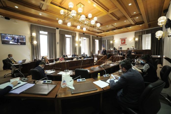 LA SALA DEL CONSIGLIO REGIONALE DELLA TOSCANA