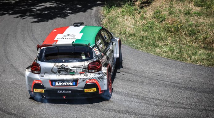 Crugnola e Citroën C3 R5 alla prima uscita dominano il Casentino