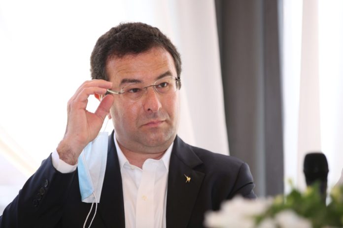 CONFERENZA STAMPA DI MATTEO SALVINI A VILLA RAMACCA