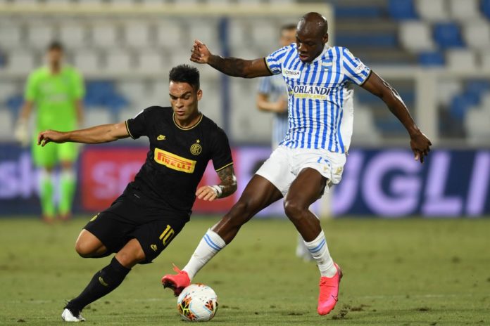 Soccer : Serie A 2019-2020 : Spal 0-1 Inter