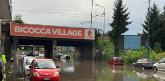 Bomba d’acqua su Milano, esonda il Seveso
