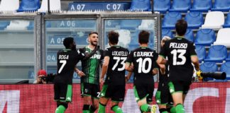 Il Sassuolo la spunta nel finale, il Lecce si arrende 4-2