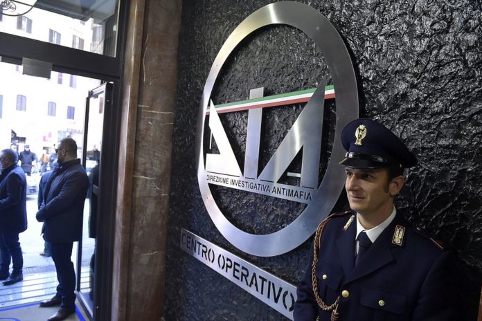 CENTRO OPERATIVO DIA
DIREZIONE INTERFORZE ANTIMAFIA