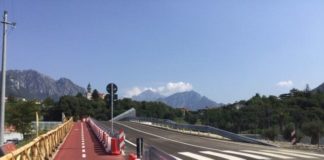 In Lombardia aperto al traffico nuovo cavalcavia sulla statale 36