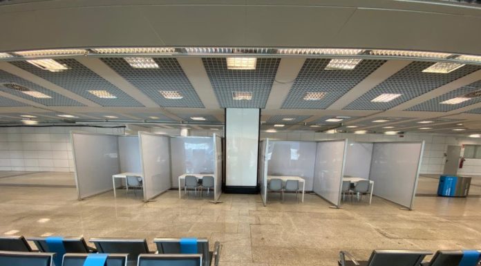 Coronavirus, al via i test all’aeroporto di Fiumicino