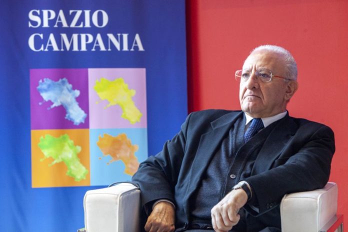 PRESIDENTE REGIONE CAMPAGNA VINCENZO DE LUCA