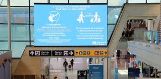 Misure anti Covid, riconoscimento internazionale per gli scali romani