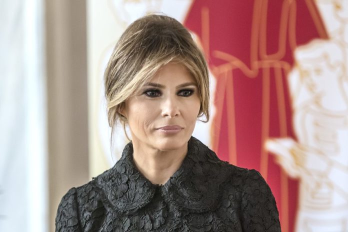 MELANIA TRUMP VISITA L'OSPEDALE BAMBIN GESU'