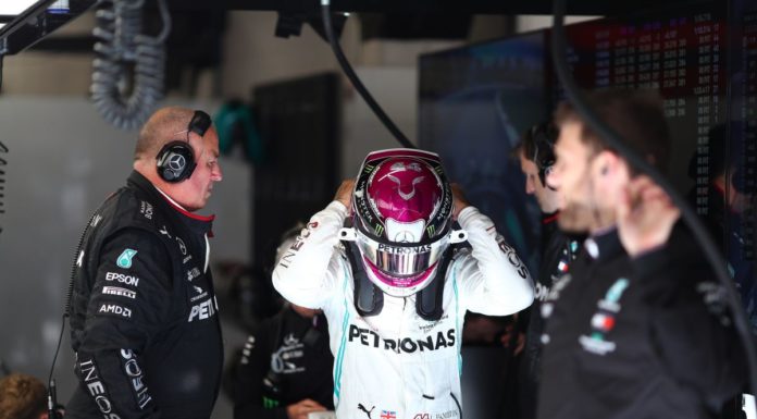 Pole position di Hamilton in Belgio, Ferrari fuori in Q2