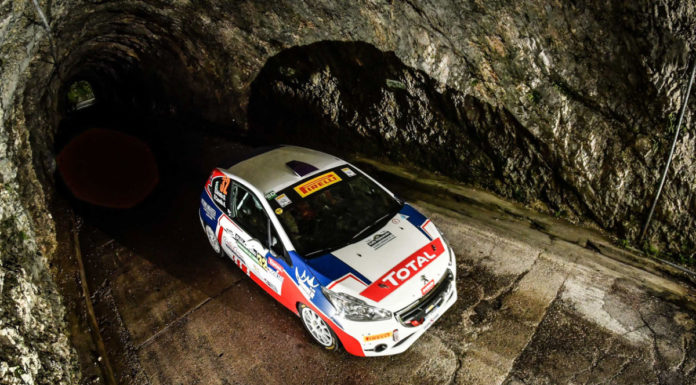 Peugeot Competition 208 parte da “Il Ciocco”, casa di Andreucci