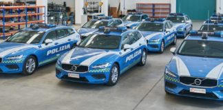 Consegnate venticinque Volvo V60 in allestimento Polizia