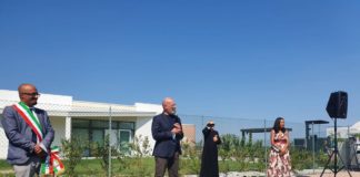 Bonaccini inaugura un asilo nido a Calderara di Reno
