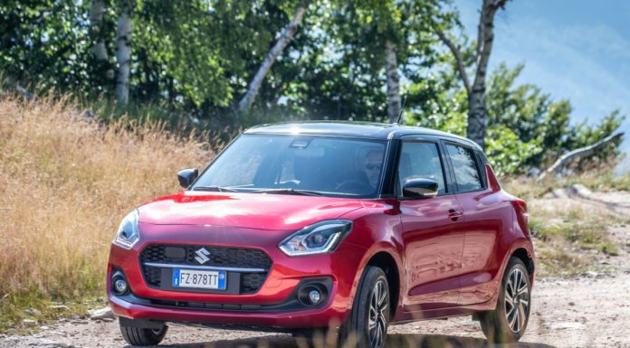 Ct Italbici Cassani testimonial della nuova Suzuki Swift Hybrid