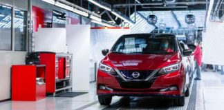 Nissan raggiunge quota 500.000 Leaf prodotte al mondo