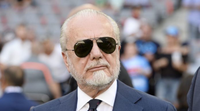 Il presidente del Napoli Aurelio De Laurentiis positivo al Covid-19