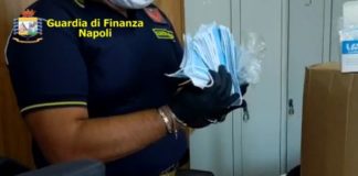 Coronavirus, sequestrate 73 mila mascherine non a norma nel napoletano