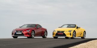 Lexus lancia LC 500 Convertible e LC Coupè 2021